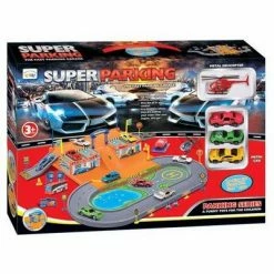 Flash Sale ⭐ Link Worldwide Deluxe Super Parking Garage Diecast Racing Playset Comes With 3 Cars And 1 Helicopter - Hours Of Fun!!! ✨ -Action Figure Playsets Shop unnamed file 1006