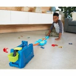 Budget 🥰 Hot Wheels Track Builder Unlimited Stunt Crash Box Playset 🤩