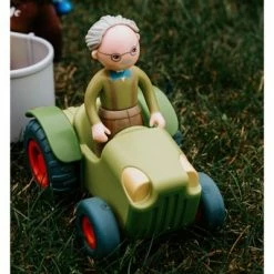 Flash Sale 😉 HABA Little Friends Tractor and Trailer - 2 Piece Farm Play Set with Movable Hatch 😉 -Action Figure Playsets Shop unnamed file 1175