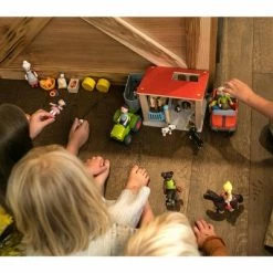 Flash Sale 😉 HABA Little Friends Tractor and Trailer - 2 Piece Farm Play Set with Movable Hatch 😉 -Action Figure Playsets Shop unnamed file 1180