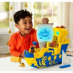 Coupon 🌟 Fisher-Price Nickelodeon Santiago of the Seas Lights & Sounds El Bravo Pirate Ship Playset ⌛