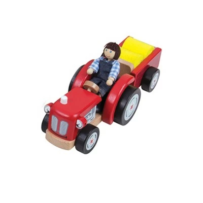 Cheapest โจ Bigjigs Toys Bigjigs Tractor and Trailer Playset ๐ 1 Cheapest โจ Bigjigs Toys Bigjigs Tractor and Trailer Playset ๐