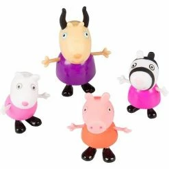 Cheapest ⌛ Jazwares Peppa Pig School Time Figure Playset, 8 Pieces - Includes Character Figures, Desks & Chalkboard - Age 2+ 😍