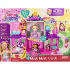Promo ✔️ Love, Diana Fashion Fabulous Magic Music Castle Playset 👏