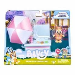 New 🤩 Bluey Bingo's Ice Cream Cart Mini Playset ✨