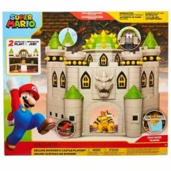 Cheap 🔥 Nintendo Super Mario Bowser Castle with 2.5" Bowser Figure 🔥