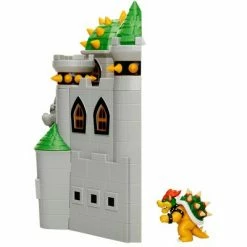 Cheap 🔥 Nintendo Super Mario Bowser Castle with 2.5" Bowser Figure 🔥 -Action Figure Playsets Shop unnamed file 546