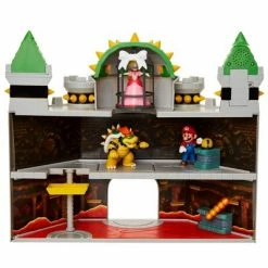 Cheap 🔥 Nintendo Super Mario Bowser Castle with 2.5" Bowser Figure 🔥 -Action Figure Playsets Shop unnamed file 547