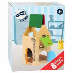 Best Pirce ❤️ Small Foot Wooden Toys Big House Of Locks Playset 🎁 -Action Figure Playsets Shop unnamed file 604