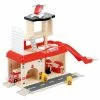 New 🛒 Small Foot Wooden Toys Fire Station Playset ✨
