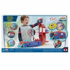 Cheapest 💯 Spider-Man Spidey and his Amazing Friends Spider Crawl-R 2-in-1 Deluxe Headquarters Playset 😍 -Action Figure Playsets Shop unnamed file 634
