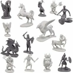 Buy ๐ Hingfat Fantasy Creature Action Figure Toy Playset, 98 Pieces ๐