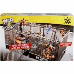 New 🥰 WWE War Games NXT Ring Playset Exclusive 🎁