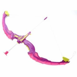 Outlet 🤩 Insten Bow and Arrow Playset with Lights, Arrows, Quiver & Target, Toys for Kids, Pink 🌟