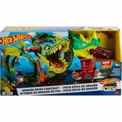 Best Pirce 🎉 Hot Wheels City Dragon Drive Firefight Playset 🤩 -Action Figure Playsets Shop unnamed file 726
