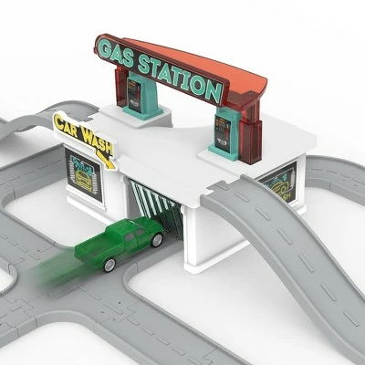 Promo π DRIVEN By Battat DRIVEN – Truck Playset with Fire Station – Build-A-City - 140pc β 2 Promo π DRIVEN By Battat DRIVEN – Truck Playset with Fire Station – Build-A-City - 140pc β - Image 2