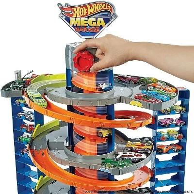 Discount โค๏ธ Hot Wheels City Mega Garage Playset and Track with 1:64 Scale Toy Car, Corkscrew Elevator, and Storage for Over 60 Cars, for Kids Ages 4 and Up ๐ฅ 2 Discount โค๏ธ Hot Wheels City Mega Garage Playset and Track with 1:64 Scale Toy Car, Corkscrew Elevator, and Storage for Over 60 Cars, for Kids Ages 4 and Up ๐ฅ - Image 2