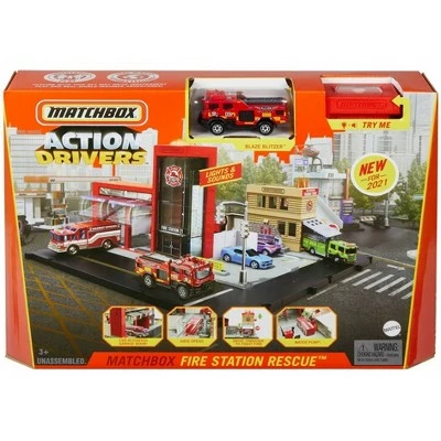 Outlet β Matchbox Action Drivers Matchbox Fire Station Rescue Playset π 4 Outlet β Matchbox Action Drivers Matchbox Fire Station Rescue Playset π - Image 4