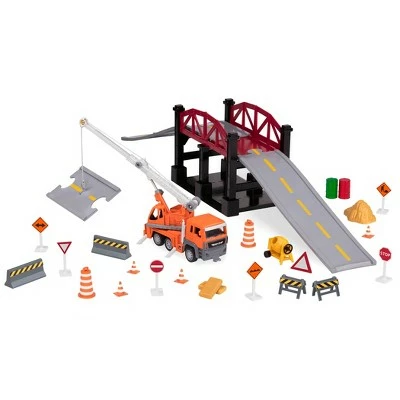 Promo โ DRIVEN By Battat DRIVEN – Construction Playset with Bridge (35pc) – Micro Series ๐ 6 Promo โ DRIVEN By Battat DRIVEN – Construction Playset with Bridge (35pc) – Micro Series ๐ - Image 6