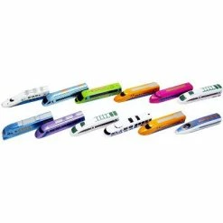 Discount 🔥 Link Worldwide Ready! Set! Play! Set Of 12 Pull Back Powered Toy Trains Vehicles 🔥