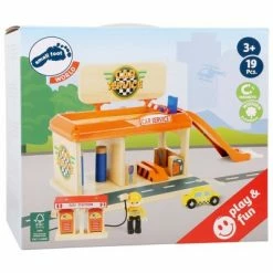 Brand new 🔔 Small Foot Wooden Toys Auto Repair Shop And Gas Station Playset 🥰 -Action Figure Playsets Shop unnamed file 991
